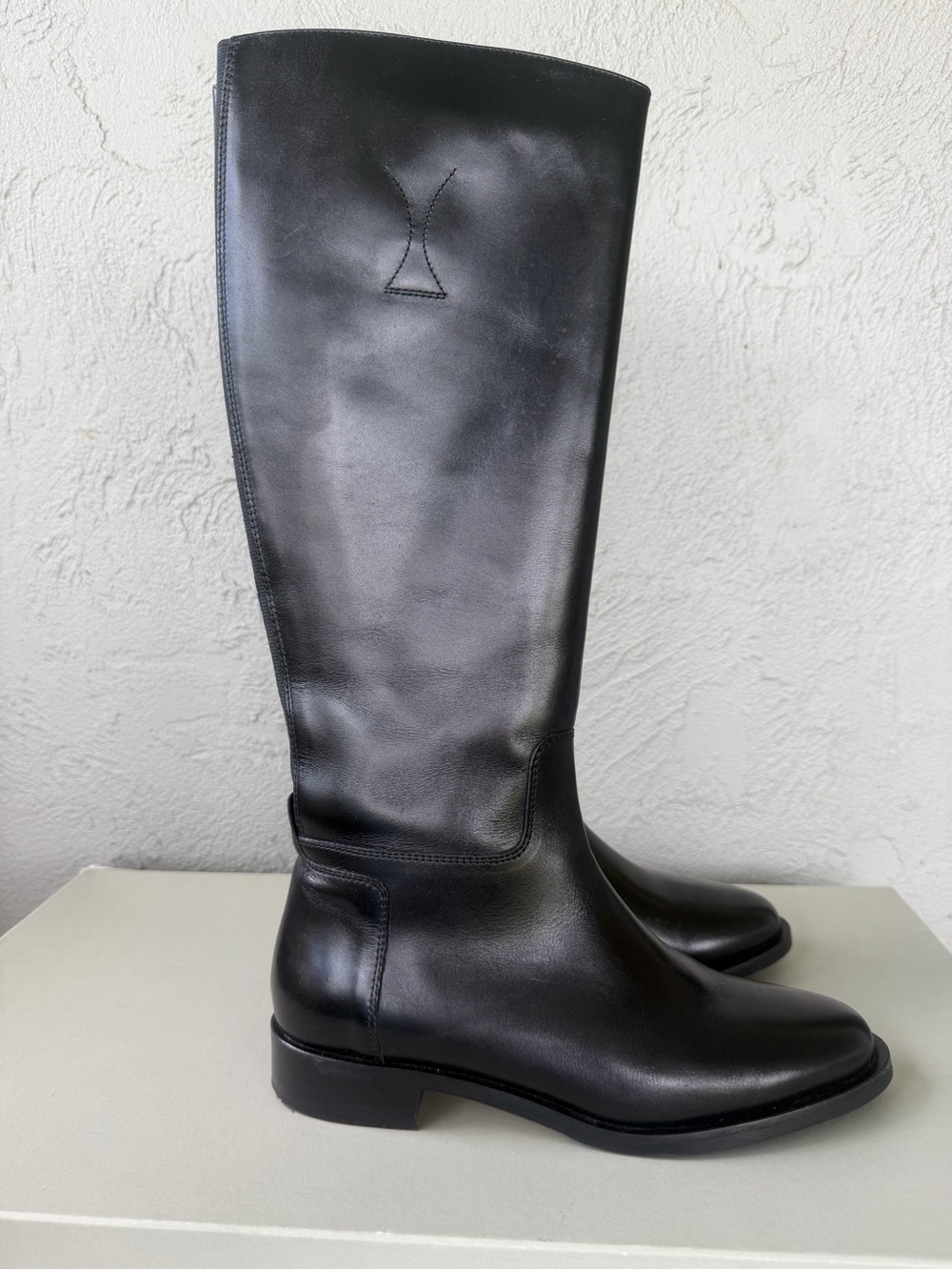 Hobbs Leather Tall  Riding Boots size 8